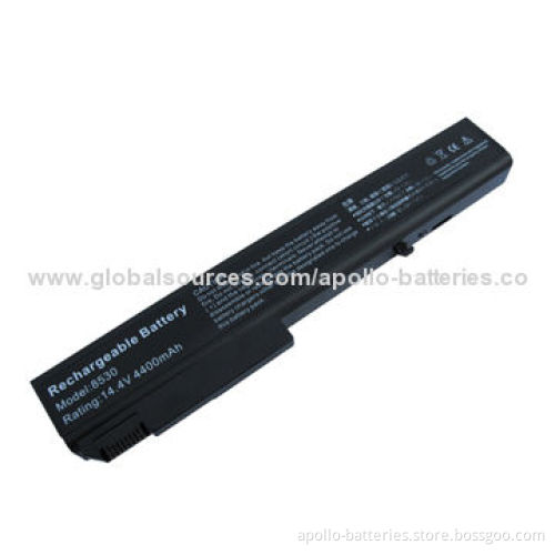 Wholesale laptop battery, 8 cells, 14.8V 4,400mAh for HP 8530p EliteBook 8540p EliteBook